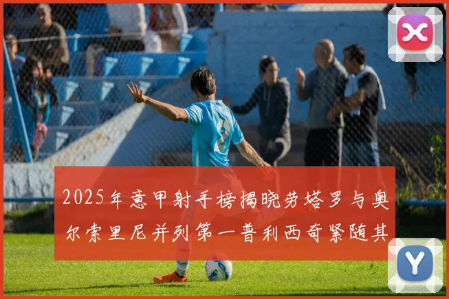 2025年意甲射手榜揭晓劳塔罗与奥尔索里尼并列第一普利西奇紧随其后